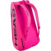 HEAD Tour Racquet Bag L (9R) Tennis Bag – Holds Up to 9 Racquets, CCT+ Climate Control Technology, 2 Main Compartments, Shoe Pocket & Backpack Carry System(Pink)