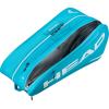 HEAD Tour Racquet Bag L (9R) Tennis Bag – Holds Up to 9 Racquets, CCT+ Climate Control Technology, 2 Main Compartments, Shoe Pocket & Backpack Carry System(Blue)
