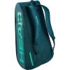 HEAD Tour Racquet Bag L (9R) Tennis Bag – Holds Up to 9 Racquets, CCT+ Climate Control Technology, 2 Main Compartments, Shoe Pocket & Backpack Carry System(Green)