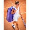 HEAD Tour Racquet Bag L (9R) Tennis Bag – Holds Up to 9 Racquets, CCT+ Climate Control Technology, 2 Main Compartments, Shoe Pocket & Backpack Carry System(Purple)