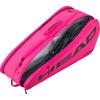 HEAD Tour Racquet Bag M (6R) Tennis Bag – Holds Up to 6 Racquets, CCT+ Climate Control Technology, 2 Main Compartments, Shoe Pocket & Backpack Carry System(Pink)