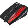 HEAD Tour Racquet Bag XL (12R) Tennis Bag – Holds Up to 12 Racquets, CCT+ Climate Control Technology, 3 Main Compartments, Shoe Pocket & Backpack Carry System(Black)