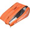 HEAD Tour Racquet Bag XL (12R) Tennis Bag – Holds Up to 12 Racquets, CCT+ Climate Control Technology, 3 Main Compartments, Shoe Pocket & Backpack Carry System(Orange)