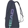 HEAD Tour Racquet Bag XL (12R) Tennis Bag – Holds Up to 12 Racquets, CCT+ Climate Control Technology, 3 Main Compartments, Shoe Pocket & Backpack Carry System(Navy)
