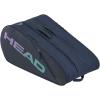 HEAD Tour Racquet Bag XL (12R) Tennis Bag – Holds Up to 12 Racquets, CCT+ Climate Control Technology, 3 Main Compartments, Shoe Pocket & Backpack Carry System(Navy)