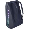 HEAD Tour Racquet Bag XL (12R) Tennis Bag – Holds Up to 12 Racquets, CCT+ Climate Control Technology, 3 Main Compartments, Shoe Pocket & Backpack Carry System(Navy)