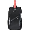 HEAD Tour Tennis Backpack 25L – Holds 2 Racquets, Shoe Compartment, Phone Pocket, Water Bottle & Ball Can Pockets(Black)