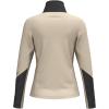 HEAD Women’s Asteria Full Zip Midlayer – Power Stretch®, Quick-Dry Performance, Stand-Up Collar(Cream)