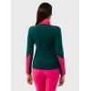 HEAD Women’s Asteria Full Zip Midlayer – Power Stretch®, Quick-Dry Performance, Stand-Up Collar(Dark Teal)