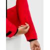HEAD Women’s Element Insulated Ski Jacket – Waterproof, Mechanical Stretch, Detachable Hood, Snow Gaiter(Red  Black)