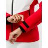 HEAD Women’s Element Insulated Ski Jacket – Waterproof, Mechanical Stretch, Detachable Hood, Snow Gaiter(Red  Black)