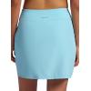 HEAD Women’s Golf Skort, Standard Fit, 17” Inseam, Mid-Rise, Stretch Lightweight Fabric(Aquatic)