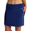 HEAD Women’s Golf Skort, Standard Fit, 17” Inseam, Mid-Rise, Stretch Lightweight Fabric(Medieval Blue)