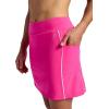HEAD Women’s Golf Skort, Standard Fit, 17” Inseam, Mid-Rise, Stretch Lightweight Fabric(Proud Pink)