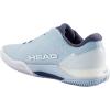 HEAD Women’s Revolt Pro 5.0 Clay Tennis Shoe – Stable Performance Shoe for Competitive Play(White/Light Grey)