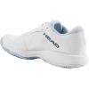 HEAD Women’s Sprint Evo 4.0 Tennis Shoe – Lightweight Speed, Breathable Comfort, Durable All-Court Performance(White/Light Blue)