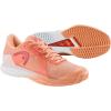 HEAD Women’s Sprint Pro 4.0 Tennis Shoe – Lightweight, Breathable, All-Court Performance(Coral White)