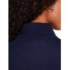 HEAD Women’s Supersoft Fleece Half-zip, Relaxed Fit, Midweight Fleece Material(Dress Blue)
