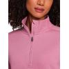 HEAD Women’s Supersoft Fleece Half-zip, Relaxed Fit, Midweight Fleece Material(Fox Glove)
