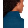 HEAD Women’s Supersoft Fleece Half-zip, Relaxed Fit, Midweight Fleece Material(Ink Blue)