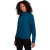 HEAD Women’s Supersoft Fleece Half-zip, Relaxed Fit, Midweight Fleece Material(Ink Blue)