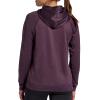 HEAD Women’s Tally Brushback Hoodie, Relaxed Fit, Stretch Midweight Material, Moisture-wicking(Plum Perfect Heather)