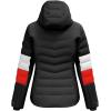 HEAD womens Clairice Jacket Women(Black  Red  White)