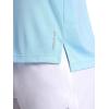 Head Women’s Aura Long Sleeve Top, Slim Fit, Stretch Lightweight Material(Aquamarine Heather)