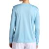 Head Women’s Aura Long Sleeve Top, Slim Fit, Stretch Lightweight Material(Aquamarine Heather)