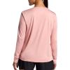 Head Women’s Aura Long Sleeve Top, Slim Fit, Stretch Lightweight Material(Mellow Rose Heather)