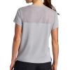 Head Women’s Backspin Crewneck T-Shirt, Slim Fit, Lightweight and Breathable Mesh Fabric(Alloy)