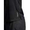 Head Women’s Backspin Crewneck T-Shirt, Slim Fit, Lightweight and Breathable Mesh Fabric(Black)