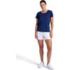 Head Women’s Backspin Crewneck T-Shirt, Slim Fit, Lightweight and Breathable Mesh Fabric(Medieval Blue)
