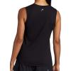 Head Women’s Balance V-Neck Tank Top, Relaxed Fit, Stretch Midweight Material(Black)