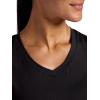 Head Women’s Balance V-Neck Tank Top, Relaxed Fit, Stretch Midweight Material(Black)