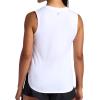 Head Women’s Balance V-Neck Tank Top, Relaxed Fit, Stretch Midweight Material(Stark White)