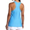 Head Women’s Break Point Tank Top, Slim Fit, Lightweight Heathered Material(Azure Blue Heather)
