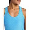Head Women’s Break Point Tank Top, Slim Fit, Lightweight Heathered Material(Azure Blue Heather)