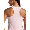 Head Women’s Break Point Tank Top, Slim Fit, Lightweight Heathered Material(Crystal Rose Heather)