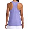 Head Women’s Break Point Tank Top, Slim Fit, Lightweight Heathered Material(Dusted Perri Heather)