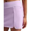 Head Women’s Breakpoint Piping Skort, Standard Fit, Mid-Rise, Stretch Midweight Material, Built-in Compression Shorts(Lavendula)