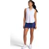 Head Women’s Breakpoint Piping Skort, Standard Fit, Mid-Rise, Stretch Midweight Material, Built-in Compression Shorts(Medieval Blue)