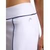 Head Women’s Breakpoint Piping Skort, Standard Fit, Mid-Rise, Stretch Midweight Material, Built-in Compression Shorts(Stark White)