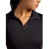 Head Women’s Breakpoint Polo, Slim Fit, Stretch Lightweight Motion Material(Black)