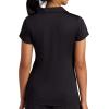 Head Women’s Breakpoint Polo, Slim Fit, Stretch Lightweight Motion Material(Black)