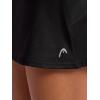 Head Women’s Crosscourt Mesh Panel Skort, Standard Fit, 13” Inseam, Built-in Compression Shorts with Pockets(Black)
