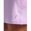 Head Women’s Crosscourt Mesh Panel Skort, Standard Fit, 13” Inseam, Built-in Compression Shorts with Pockets(Lavendula)