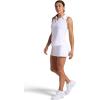 Head Women’s Crosscourt Mesh Panel Skort, Standard Fit, 13” Inseam, Built-in Compression Shorts with Pockets(Stark White)