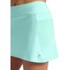 Head Women’s Crosscourt Mesh Panel Skort, Standard Fit, 13” Inseam, Built-in Compression Shorts with Pockets(Yucca)