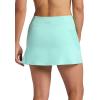 Head Women’s Crosscourt Mesh Panel Skort, Standard Fit, 13” Inseam, Built-in Compression Shorts with Pockets(Yucca)